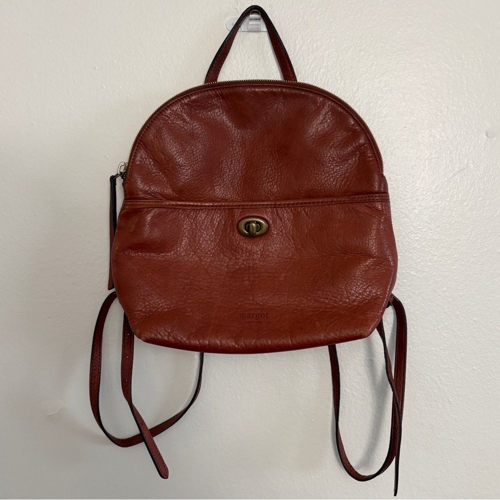 Margot New York Leather Backpack